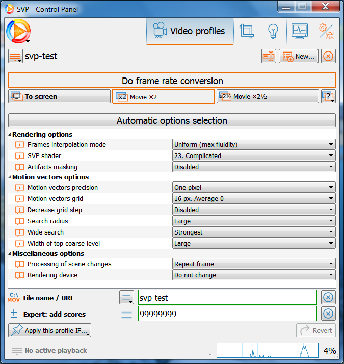 SVP test settings.png, 88.01 kb, 675 x 714