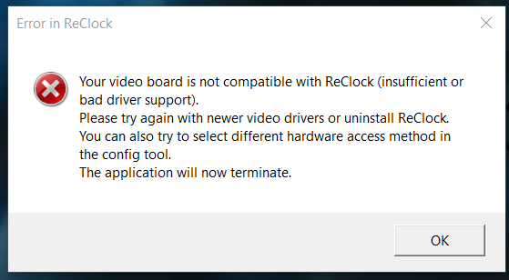 ReClock_not_compatible.PNG, 36.65 kb, 559 x 308